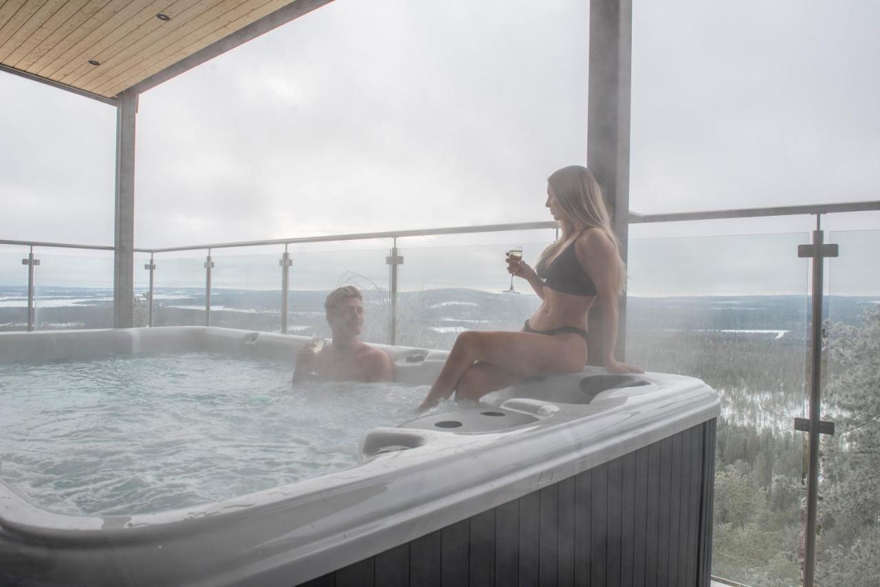 Overtornea Lapland View Lodge מראה חיצוני תמונה